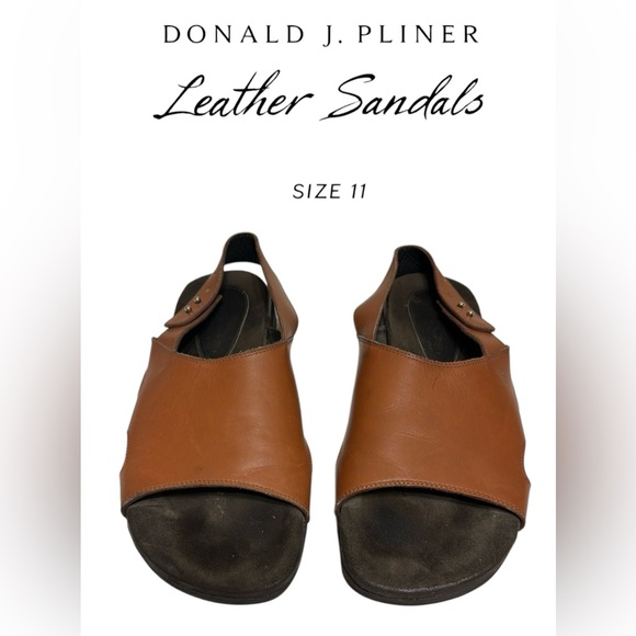 Donald J Pliner men’s leather sandal size 11